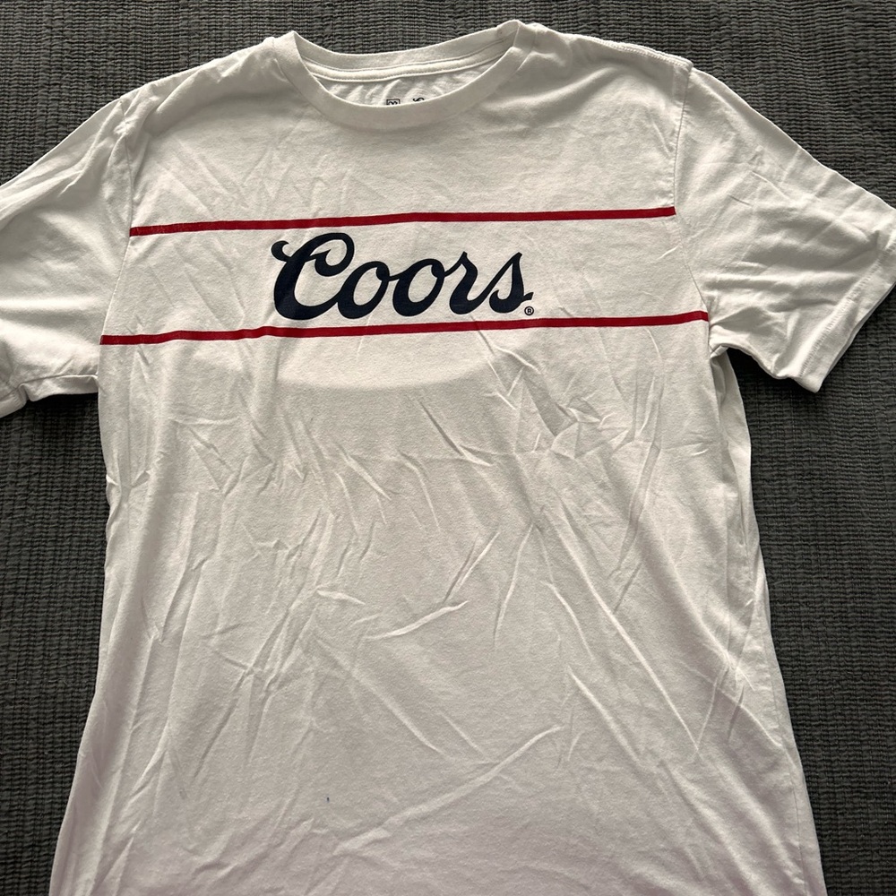 White Coors T-Shirt